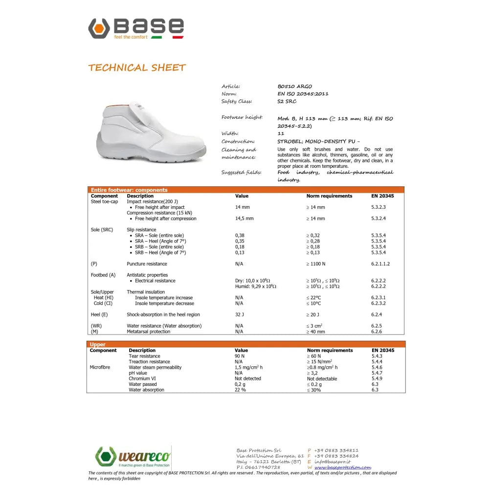Base Argo S2 SRC