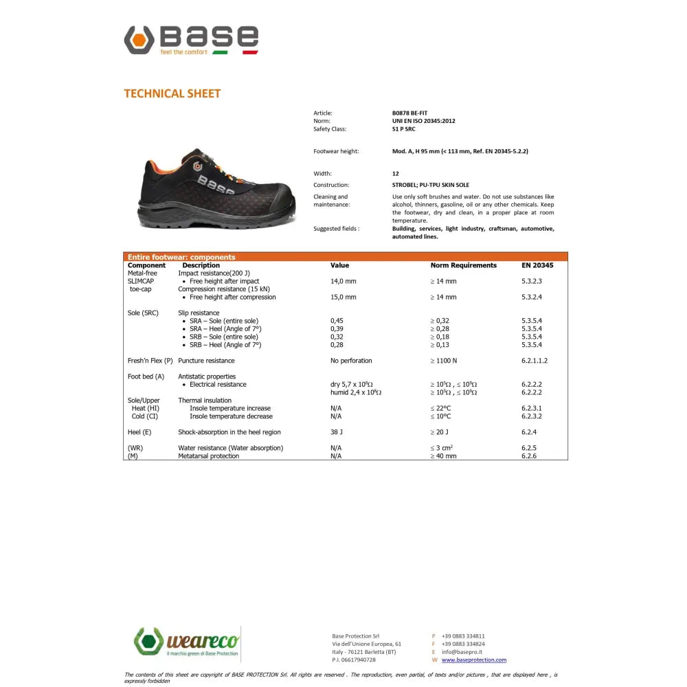 Base Be-Fit S1P SRC