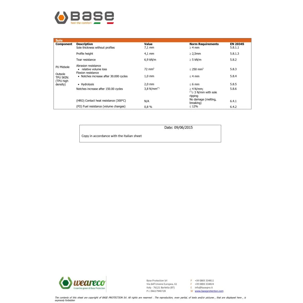 Base Be-Fit S1P SRC