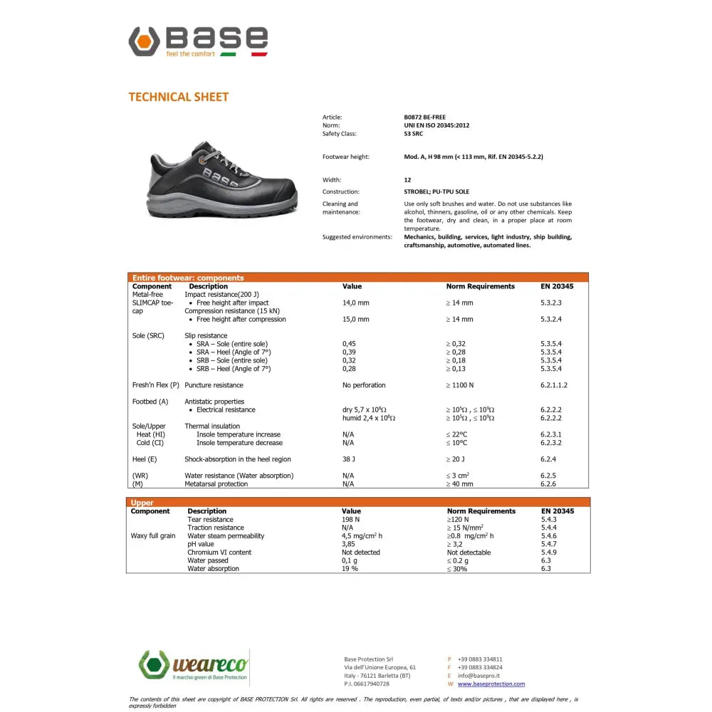 Base Be-Free S3 SRC - 36