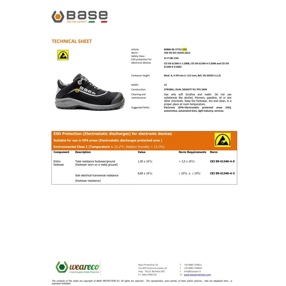 Base Be-Style S1P ESD SRC