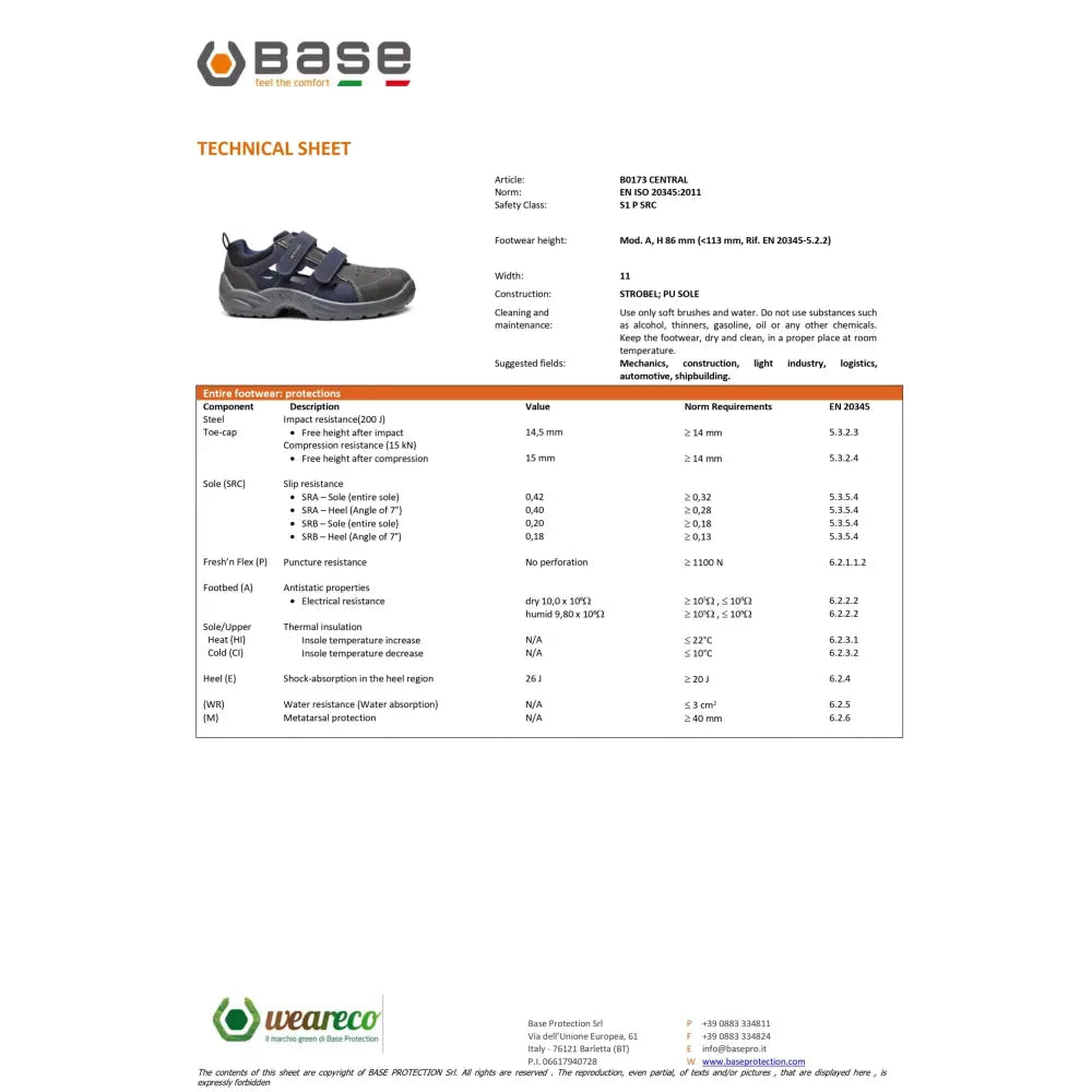 Base Central S1P SRC