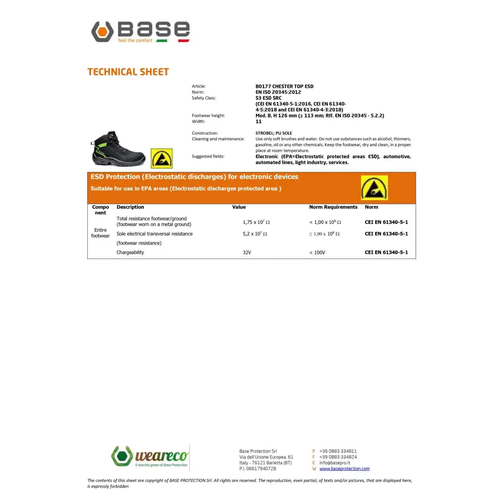 Base Chester Top S3 SRC
