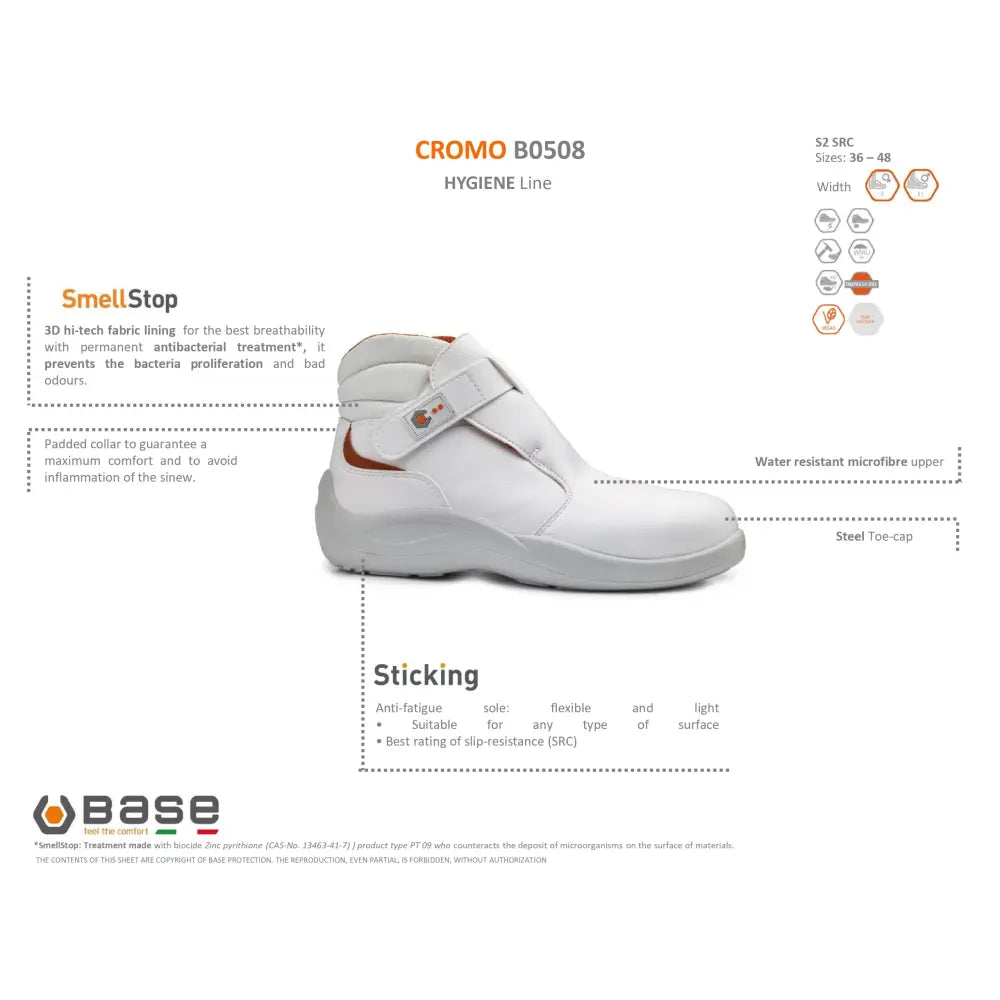 Base Cromo S2 SRC