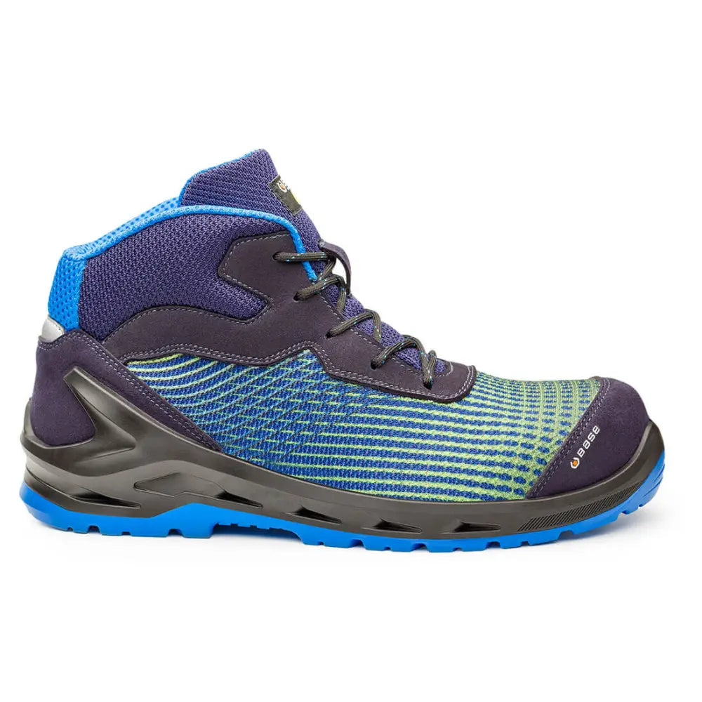 Base I-CYBER TOP S1P ESD SRC - Marinblå/Fluo / 35