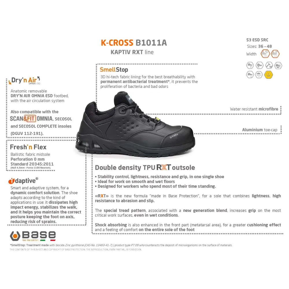 Base K-CROSS S3 ESD SRC