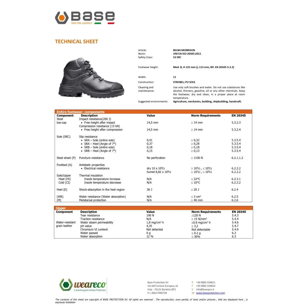 Base Morrison S3 SRC