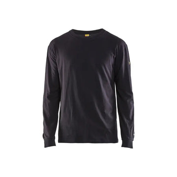 Blåkläder Flamskyddad långärmad t-shirt 34831737 - 4XL / Mariininsininen
