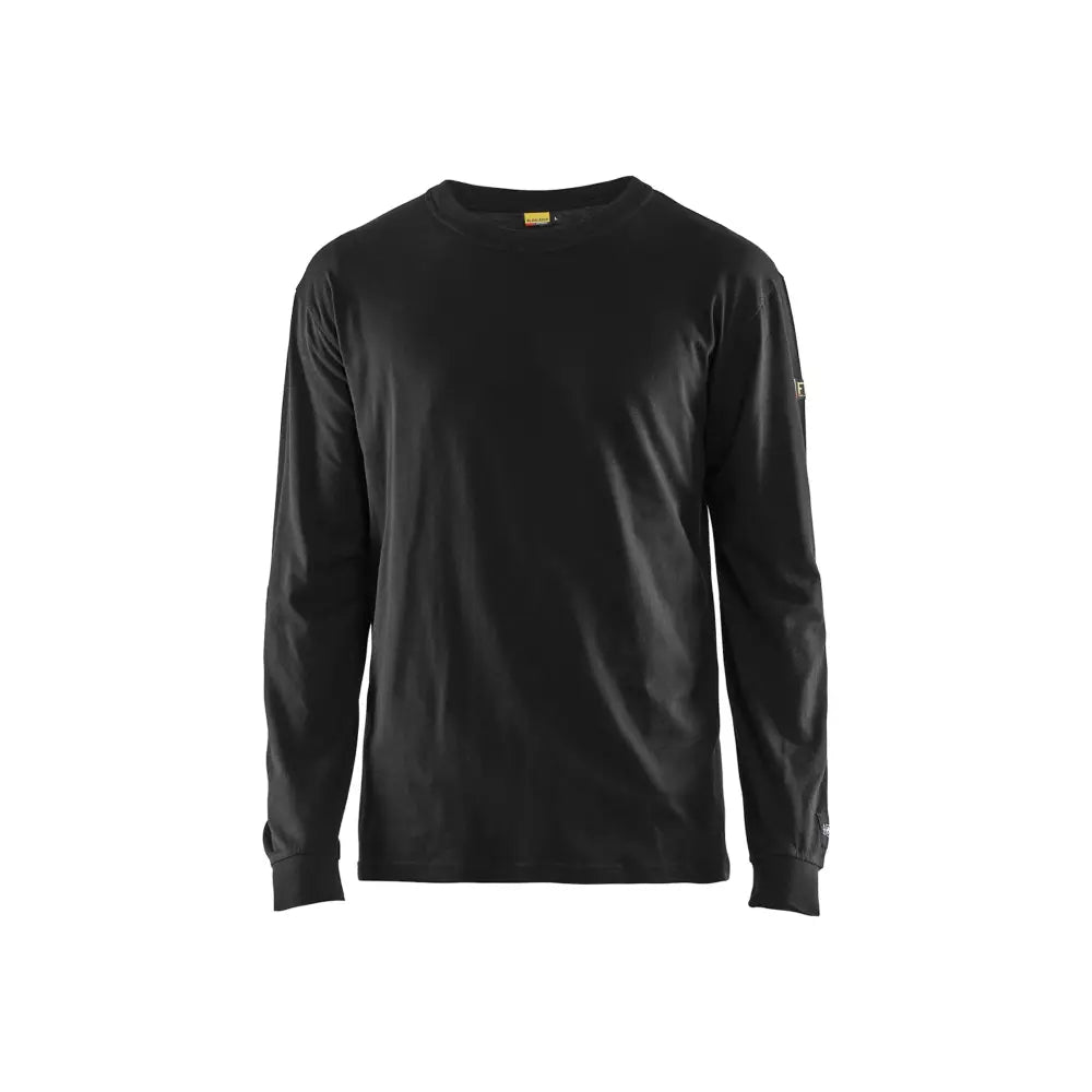 Blåkläder Flamskyddad långärmad t-shirt 34831737 - 6XL / musta