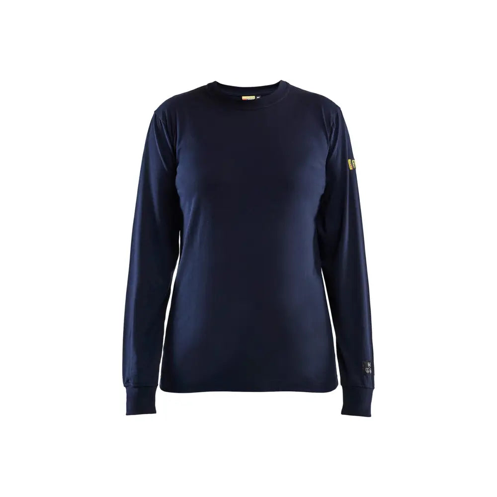 Blåkläder Flamskyddad Långärmad T-shirt Dam 34671737 - XS / Mariininsininen