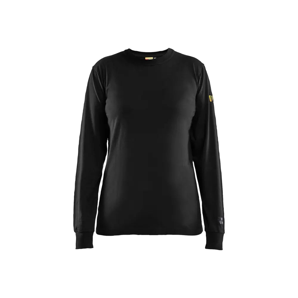 Blåkläder Flamskyddad Långärmad T-shirt Dam 34671737 - XXL / musta