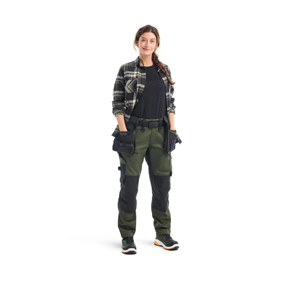 Blåkläder Flanellskjorta Dam 32181168