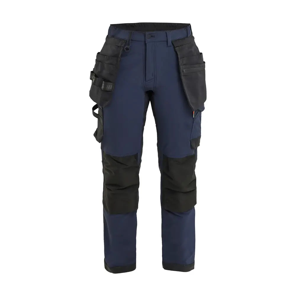 Blåkläder Hantverksbyxa 4-vägsstretch Dam 71211645 - D21 / Tumma mariininsininen/Musta
