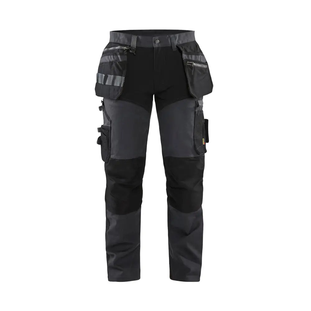 Blåkläder Hantverksbyxa med stretch 15991343 - D104 / Tummanharmaa/Musta