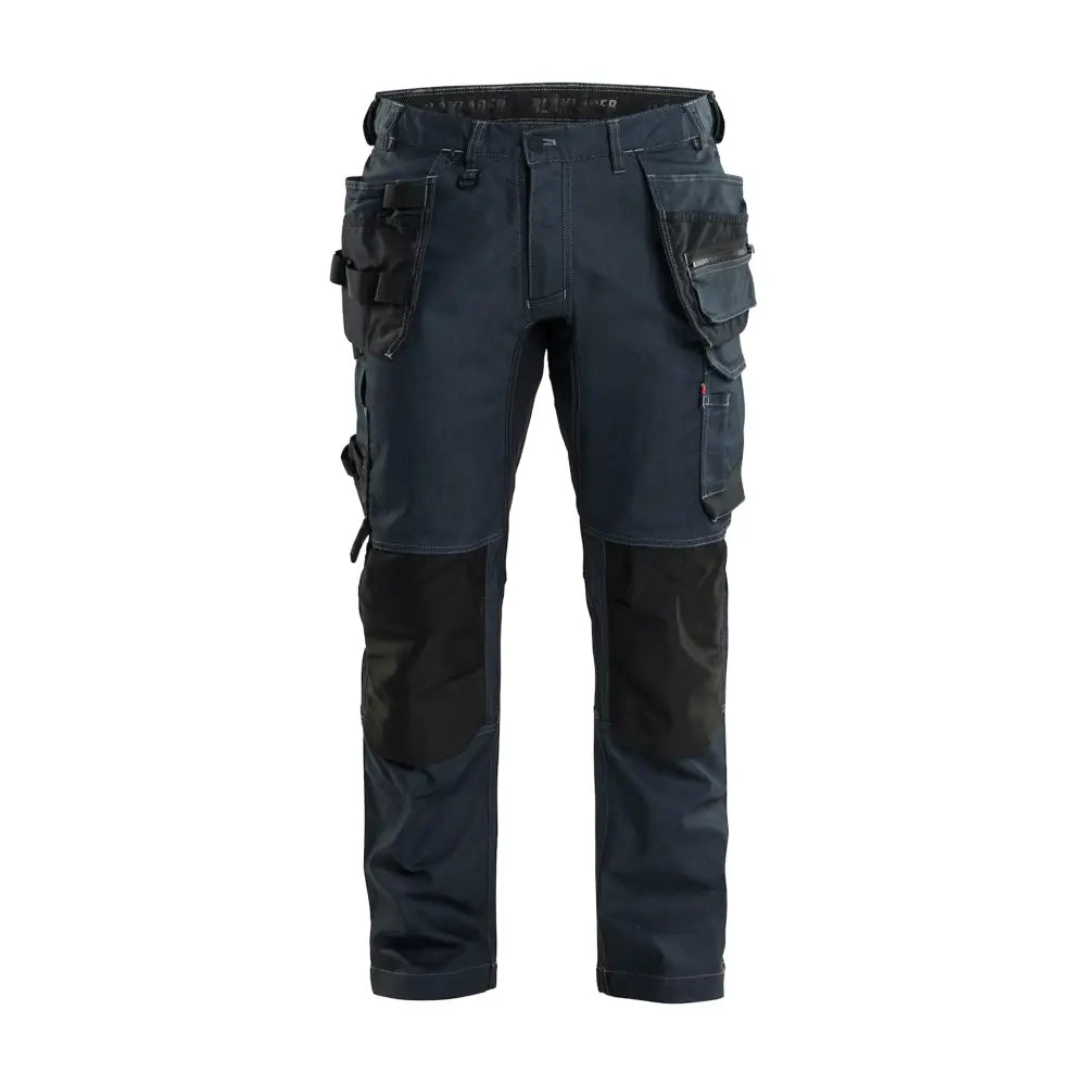 Blåkläder Hantverksbyxa med stretch 17501141 - D96 / Mariininsininen/Musta