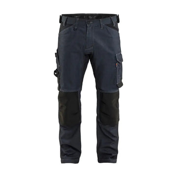 Blåkläder Hantverksbyxa stretch 17511141 - C154 / Mariininsininen/Musta