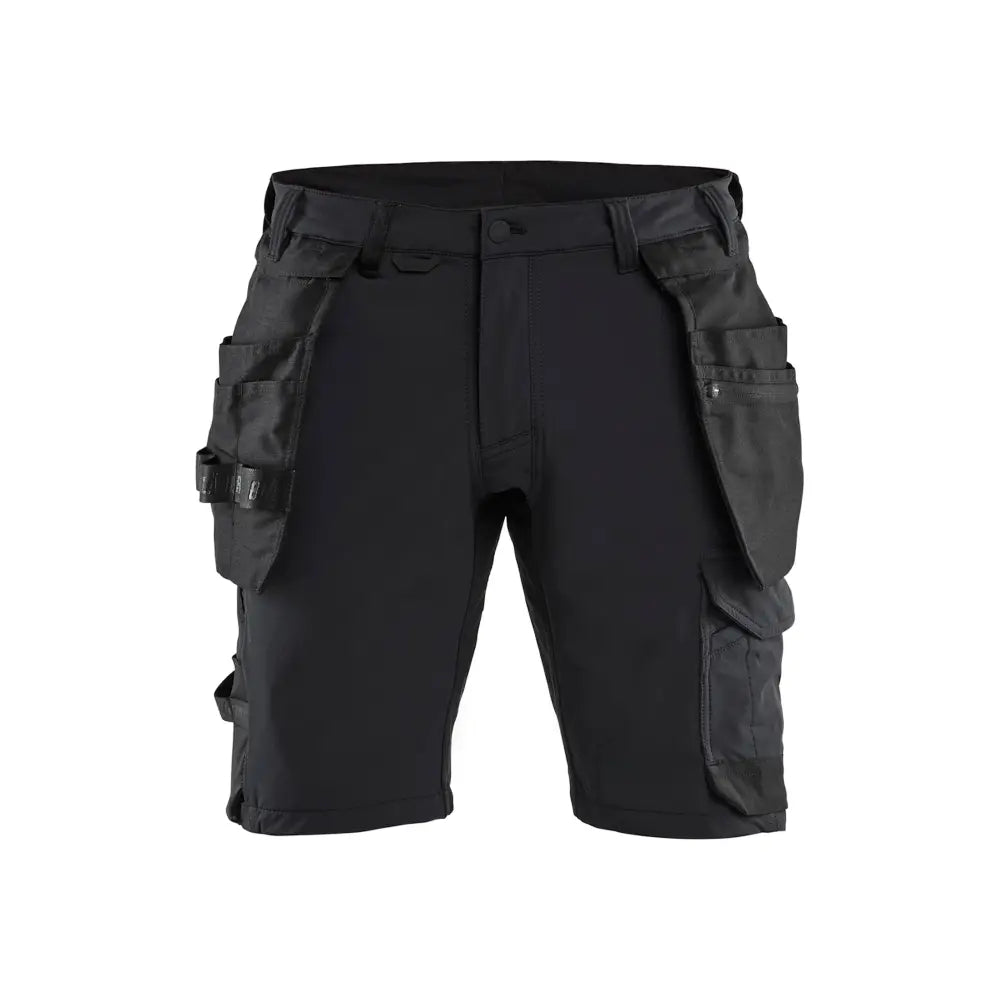 Blåkläder Hantverkshorts 4-vägsstretch 17021645 - C64 / musta