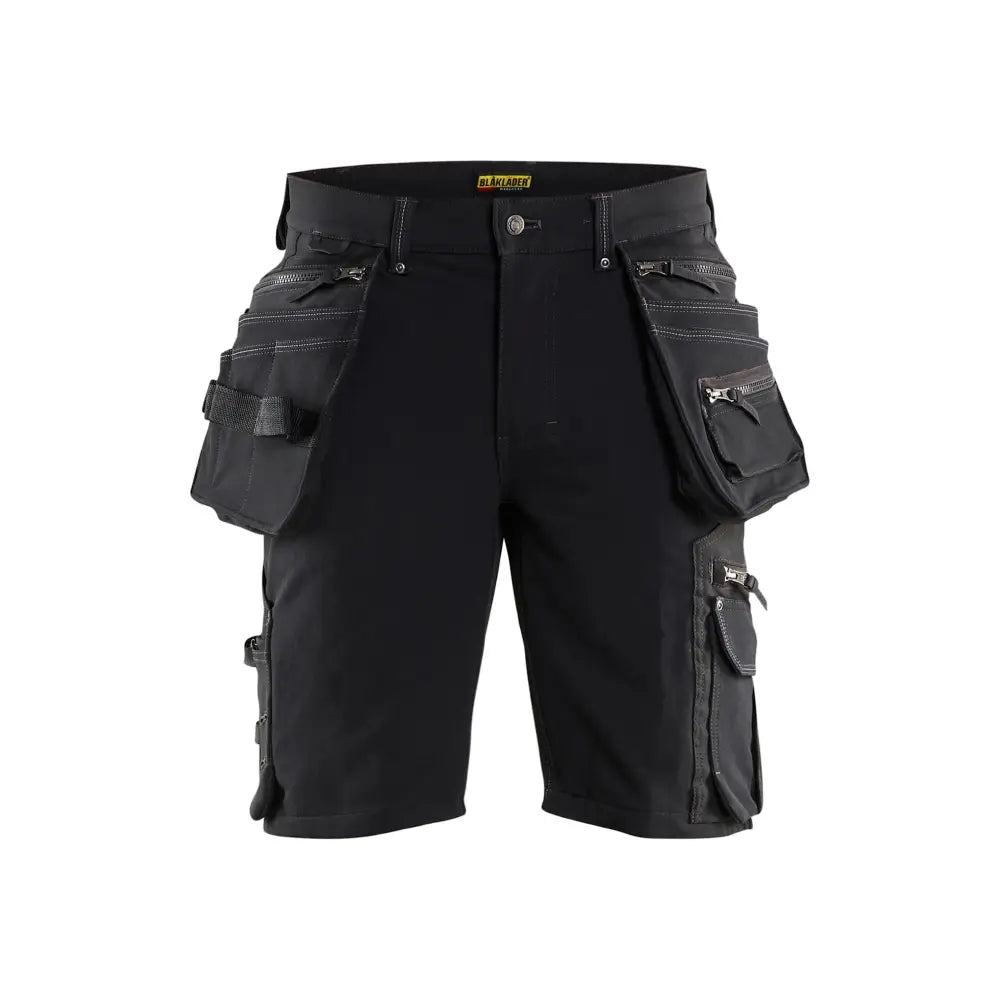 Blåkläder Hantverksshorts 4-vägsstretch X1900 19881644 - C64 / musta