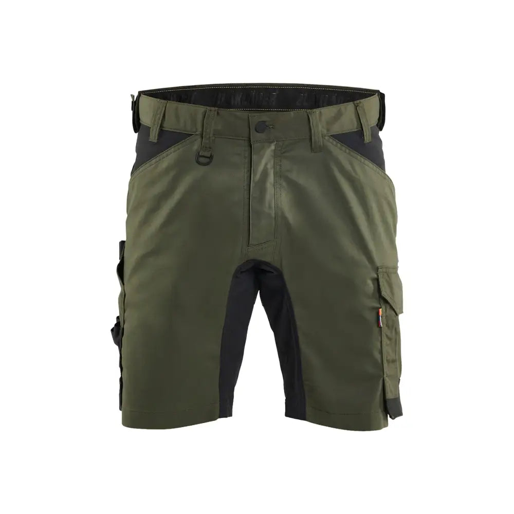 Blåkläder Hantverksshorts Stretch 17531832 - C44 / Metsänvihreä/Musta