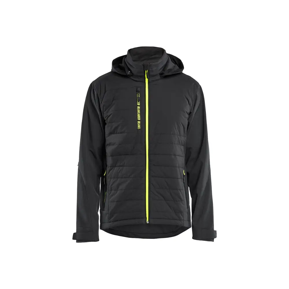 Blåkläder Hybridjacka 47432513 - 4XL / Musta/Huomiokeltainen