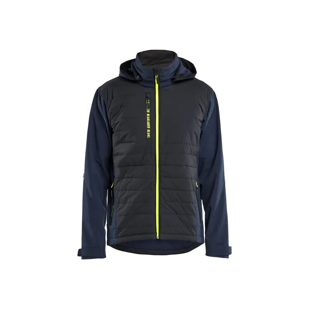 Blåkläder Hybridjacka 47432513 - XS / Tumma mariininsininen/Huomiokeltainen