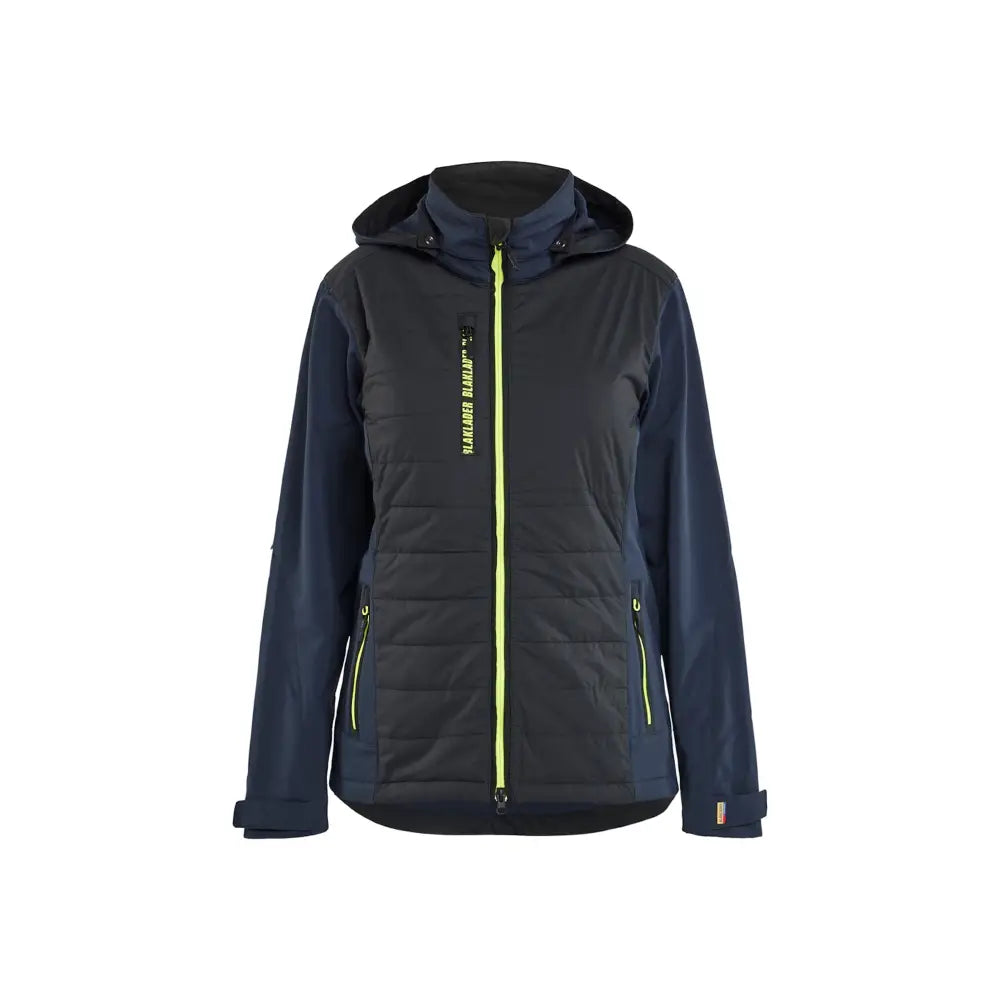 Blåkläder Hybridjacka Dam 47332513 - XXXL / Tumma mariininsininen/Huomiokeltainen
