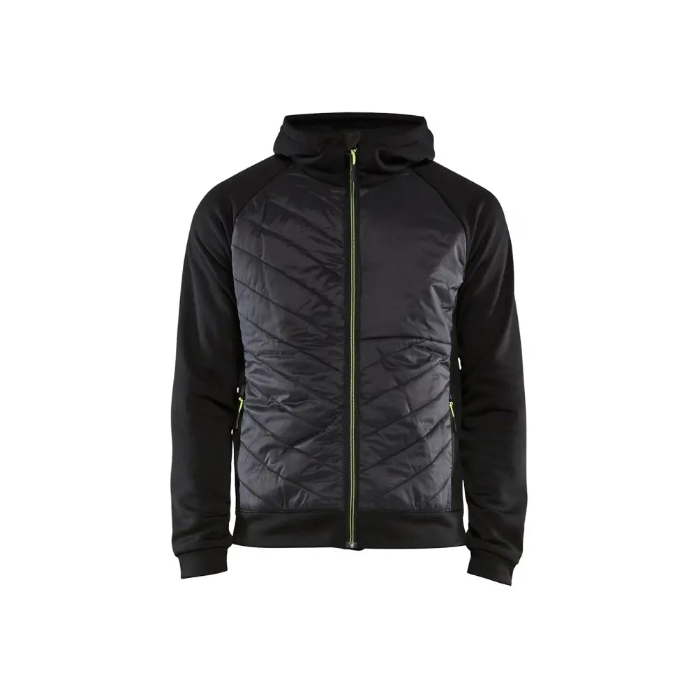 Blåkläder Hybridtröja 34632526 - 4XL / Musta/Huomiokeltainen