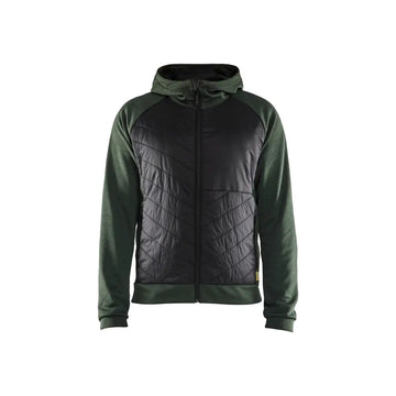Blåkläder Hybridtröja 34632533 - XS / Sammaleenvihreä/Musta