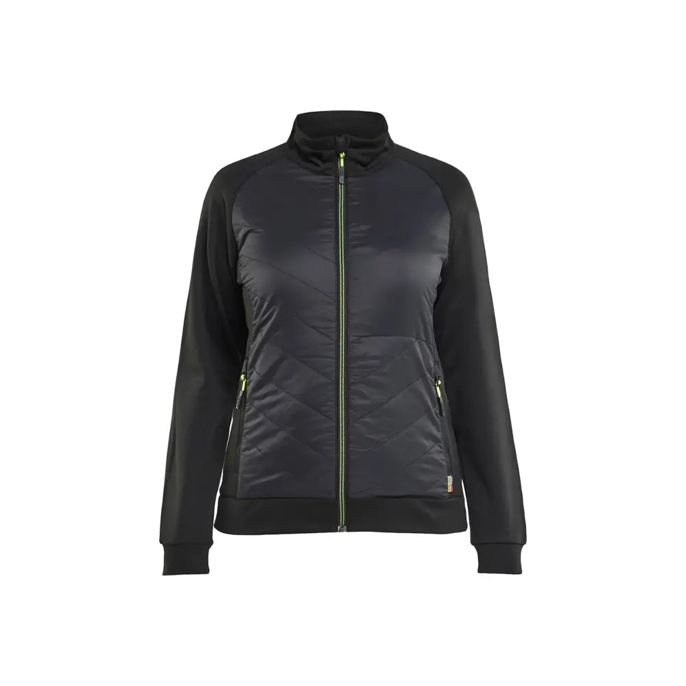 Blåkläder Hybridtröja Dam 34192526 - XL / Musta/Huomiokeltainen
