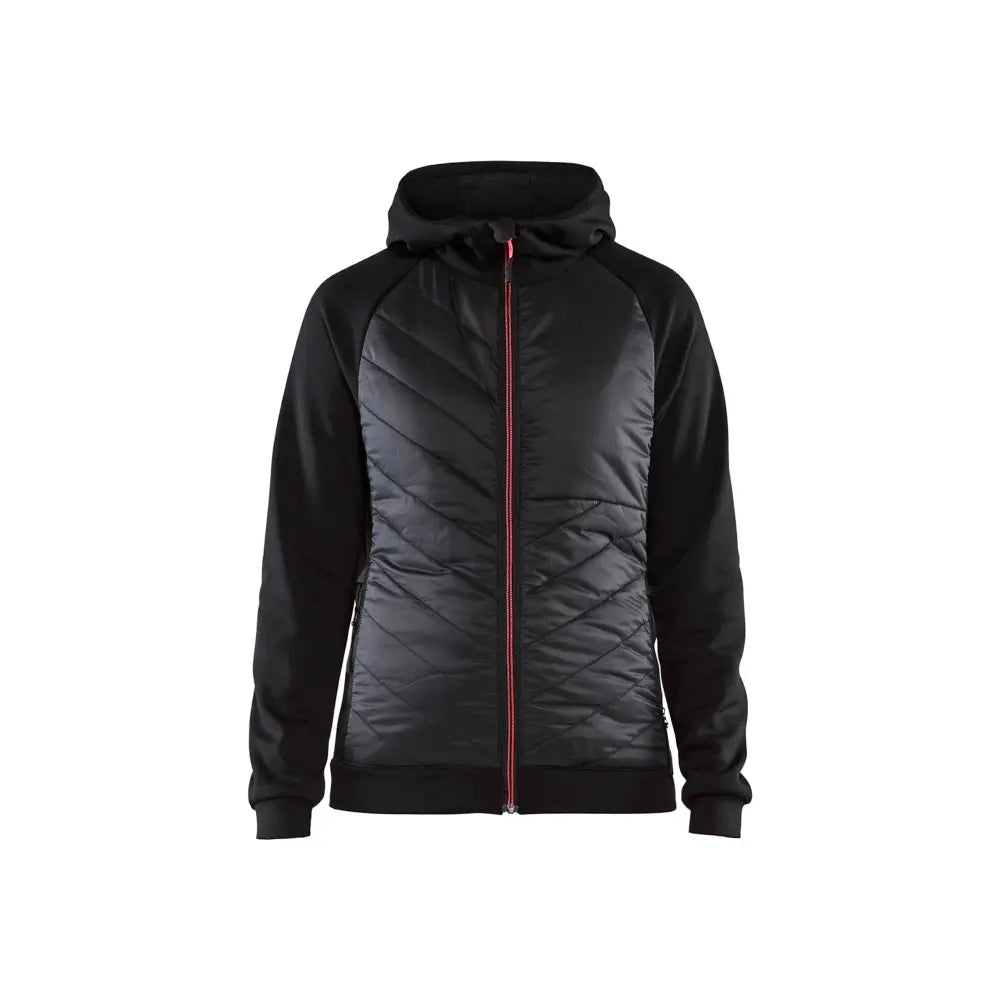 Blåkläder Hybridtröja Dam 34642526 - XL / musta/punainen