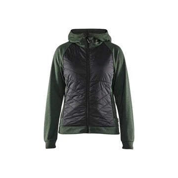 Blåkläder Hybridtröja Dam 34642533 - XXXL / Sammaleenvihreä/Musta
