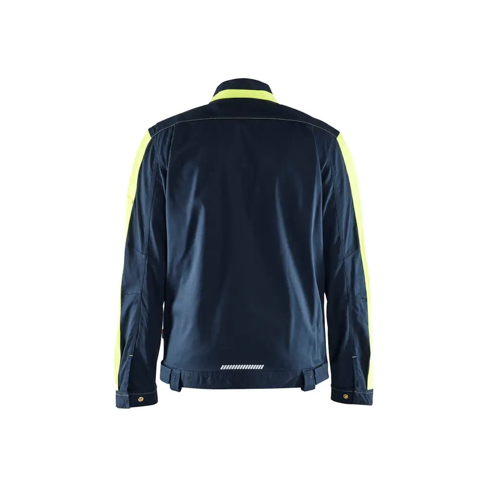 Blåkläder Industrijacka stretch 44441832 - L / Tumma mariininsininen/Huomiokeltainen
