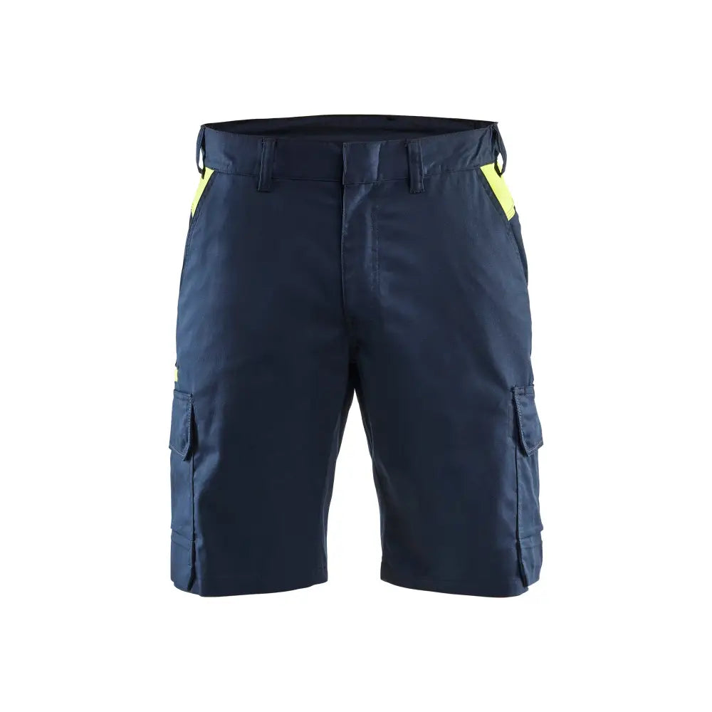 Blåkläder Industrishorts stretch 14461832 - C64 / Tumma mariininsininen/Huomiokeltainen