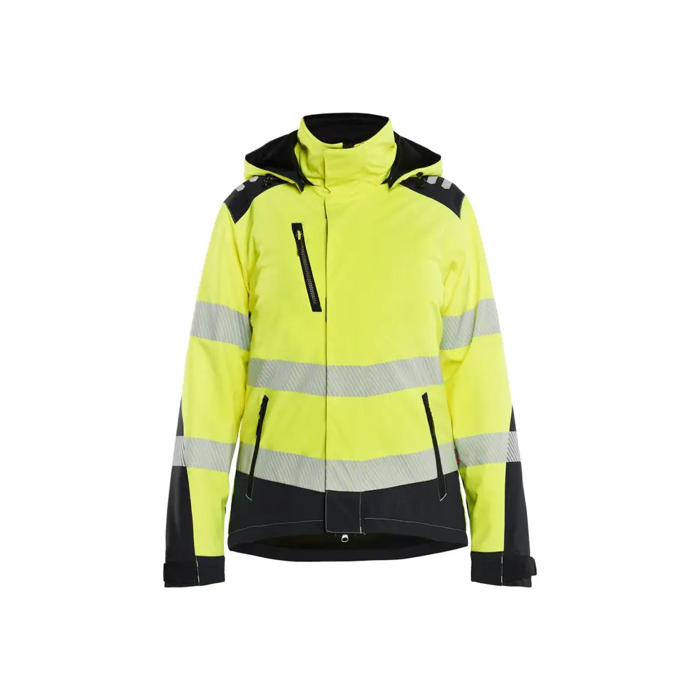 Blåkläder Lättfodrad softshelljacka vinter varsel dam 44012513 - XXXL / Huomiokeltainen/Musta