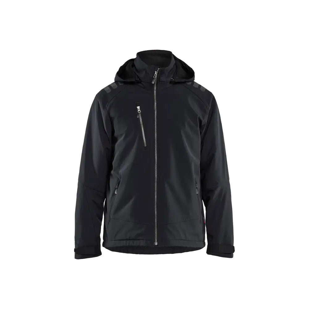 Blåkläder Lättfodrad vinterjacka softshell 47502513 - 4XL / Musta/Musta