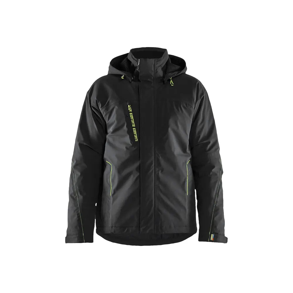 Blåkläder Lättfodrad Vinterjacka Stretch 44841917 - XXXL / Musta/Huomiokeltainen