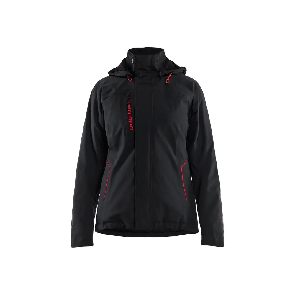 Blåkläder Lättfodrad Vinterjacka Stretch Dam 44081917 - XXXL / musta/punainen
