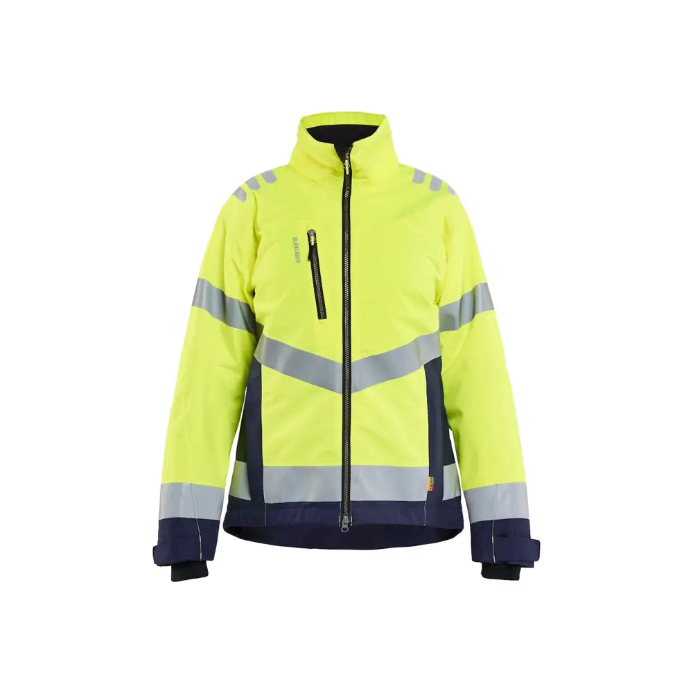 Blåkläder Lättfodrad vinterjacka varsel dam 47621977 - XXL / Huomiokeltainen/Mariininsininen