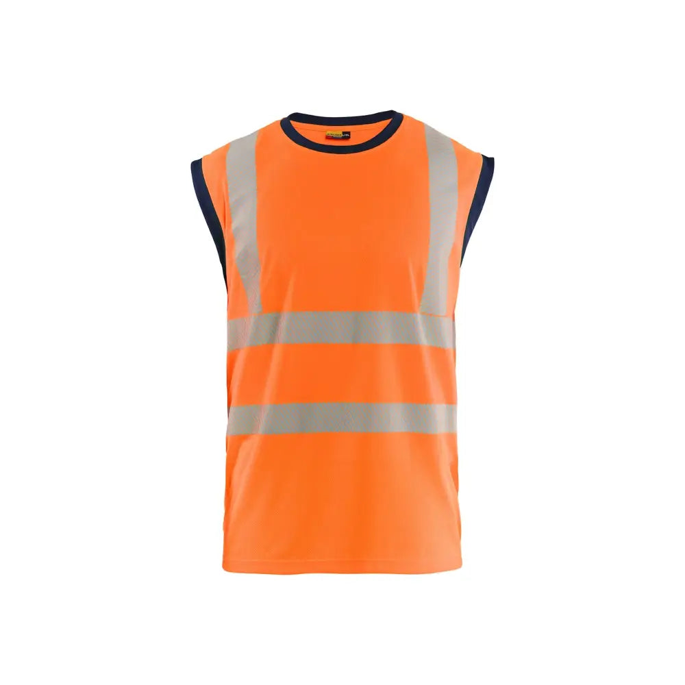 Blåkläder Linne Varsel 35751013 - 4XL/5XL / Huomio-oranssi/Mariininsininen