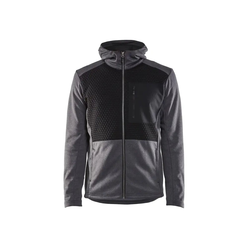Blåkläder Luvtröja full zip 35402533 - XS / Meleerattu musta