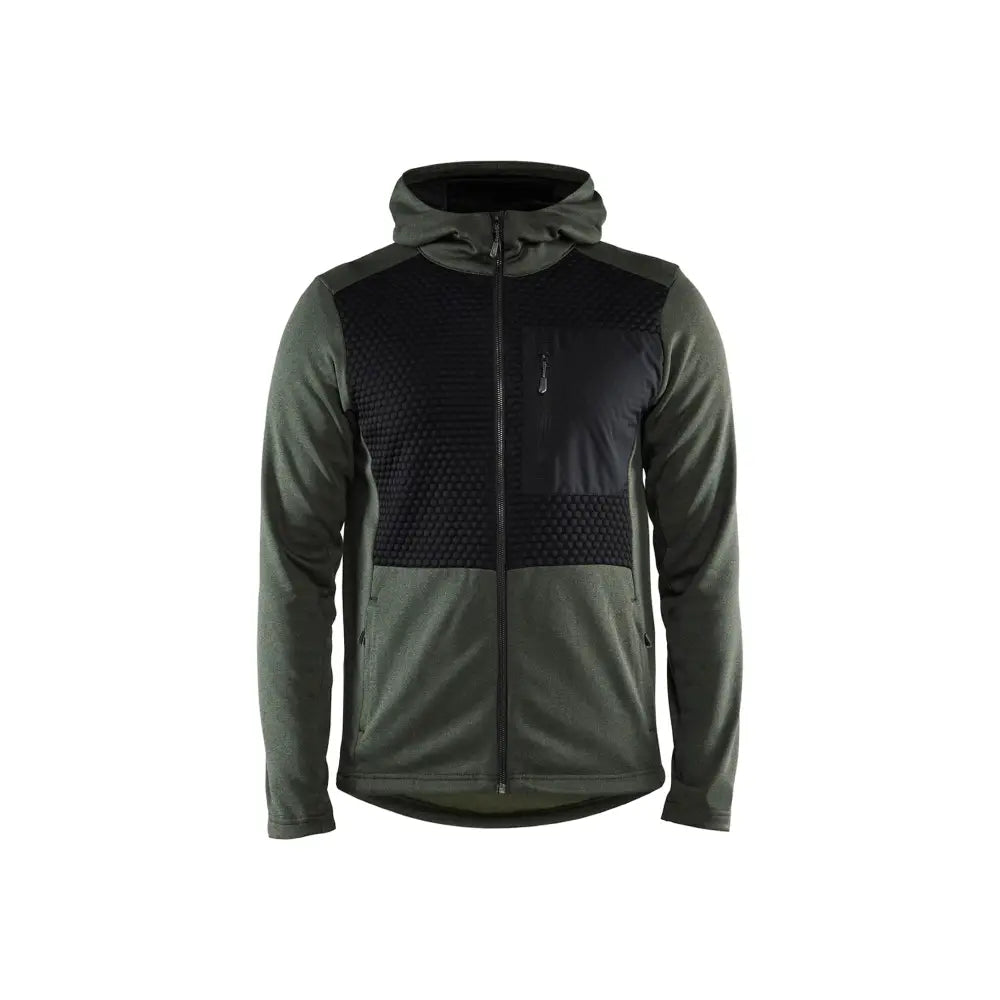 Blåkläder Luvtröja full zip 35402533 - XS / Sammaleenvihreä/Musta