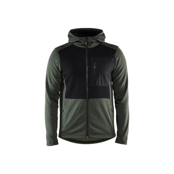 Blåkläder Luvtröja full zip 35402533 - XS / Sammaleenvihreä/Musta