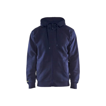 Blåkläder Luvtröja med dragkedja 33661048 - XXXL / Mariininsininen