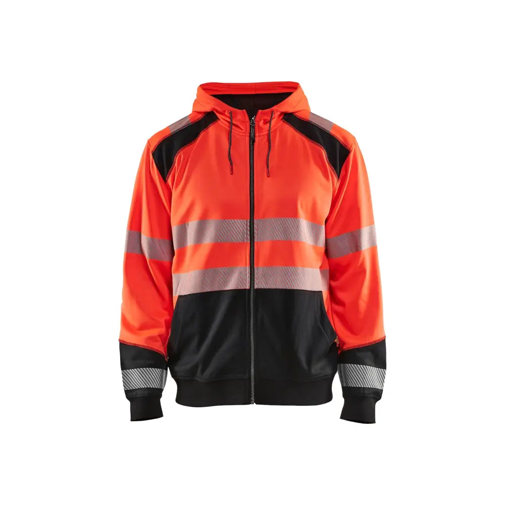 Blåkläder Luvtröja Varsel 35462528 - 4XL / Huomiopunainen/Musta