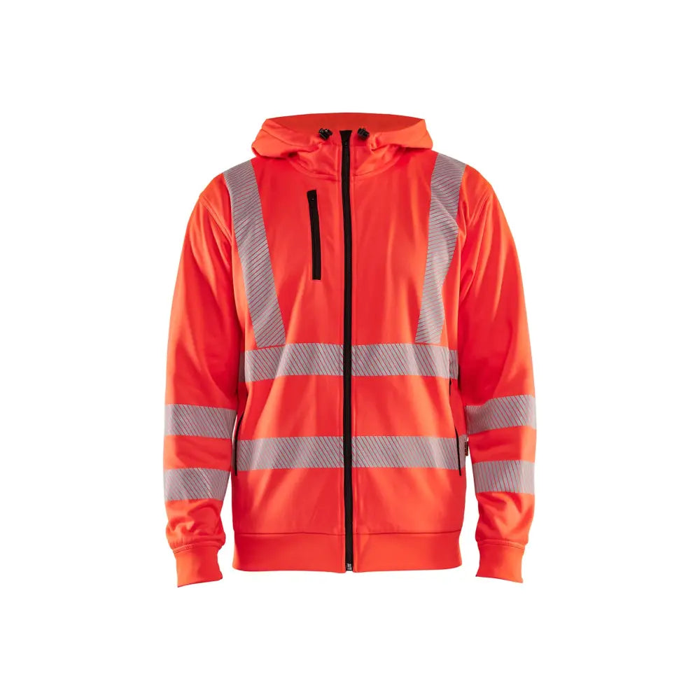 Blåkläder Luvtröja Varsel Full-zip 35652538 - 4XL / Huomiopunainen