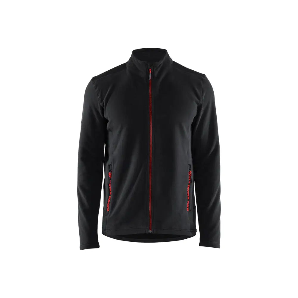 Blåkläder Microfleecejacka 47651010 - 4XL / musta/punainen