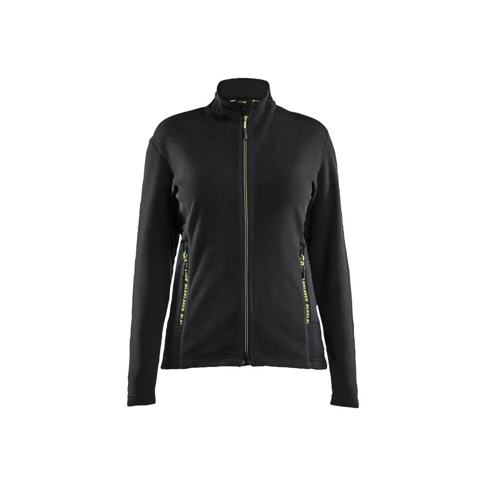 Blåkläder Microfleecejacka Dam 47661010 - XXXL / Musta/Huomiokeltainen