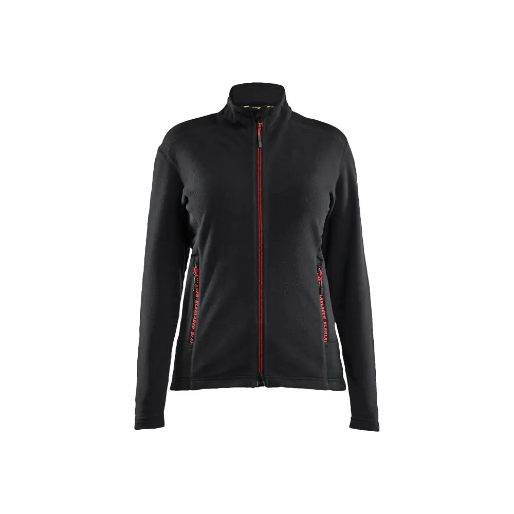 Blåkläder Microfleecejacka Dam 47661010 - XXXL / musta/punainen