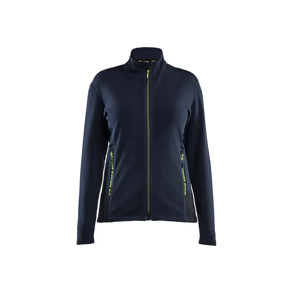 Blåkläder Microfleecejacka Dam 47661010 - XXXL / Tumma mariininsininen/Huomiokeltainen