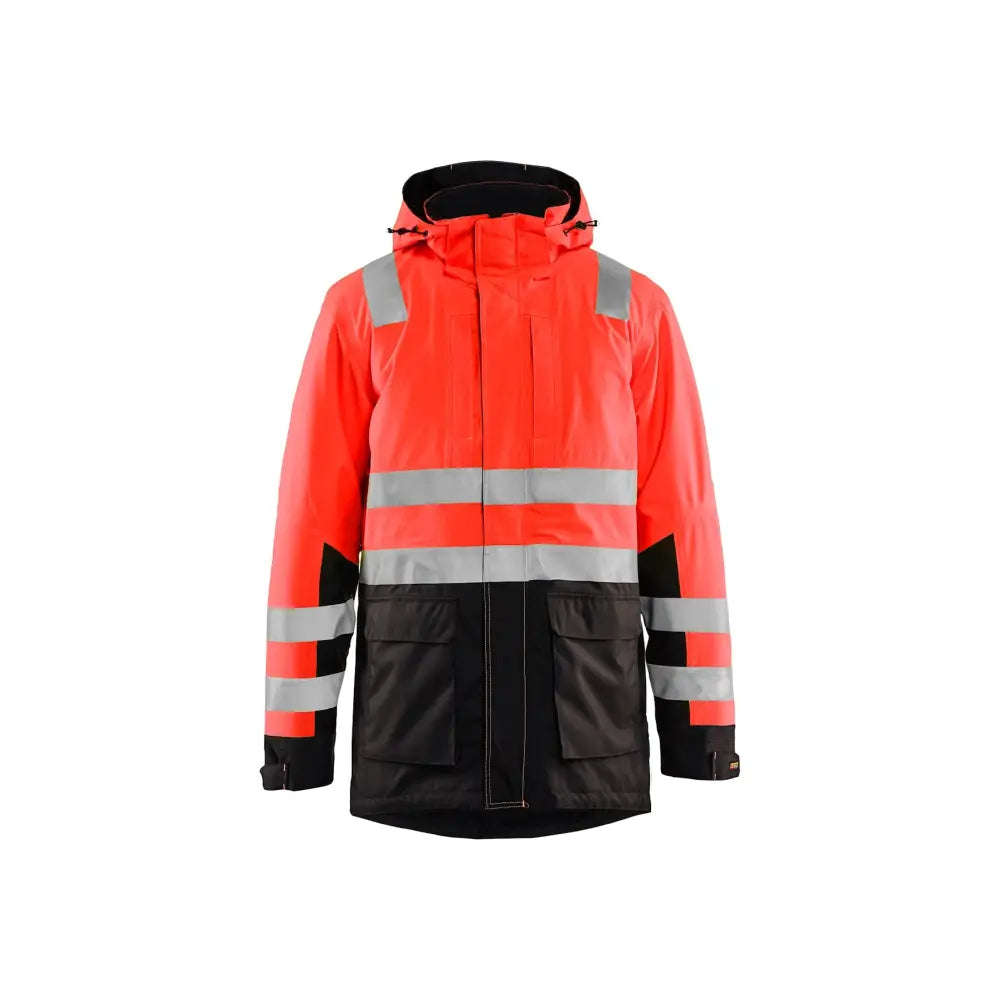 Blåkläder Parkas Vinter Varsel 44951987 - XS / Huomiopunainen/Musta